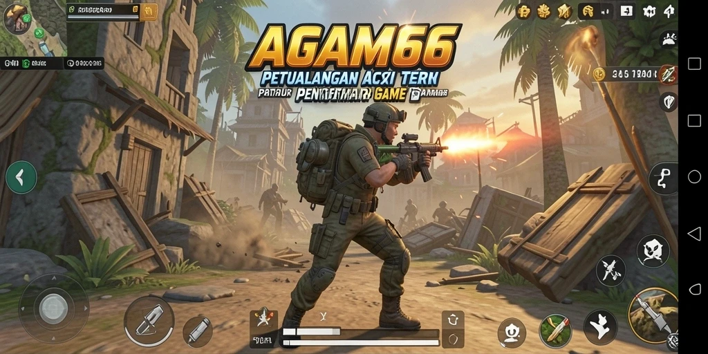 Tampilan seru dari gameplay AGAM66 dengan pertempuran yang mendebarkan.