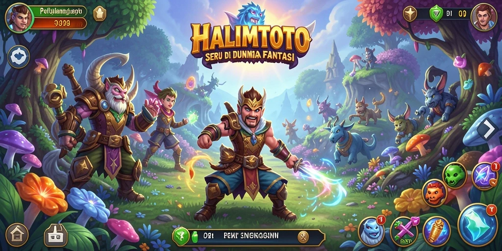 Tampilan gameplay seru HALIMTOTO saat menjelajahi dunia penuh petualangan.