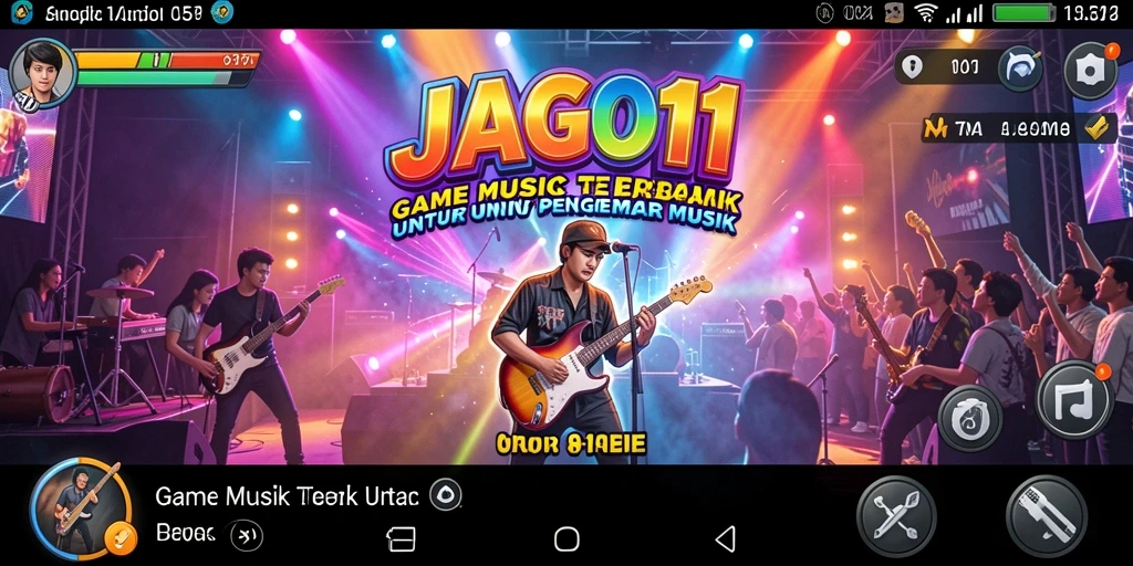 Screenshot JAGO11 menampilkan momen seru saat bermain musik dengan teman.