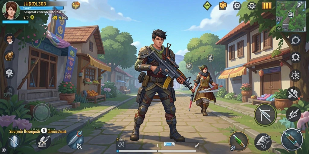 Tangkapan layar dari gameplay menarik JUDOL303 saat bermain casual.