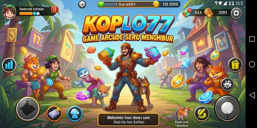 Screenshot gameplay KOPLO77 menampilkan aksi seru dan grafis yang memukau.