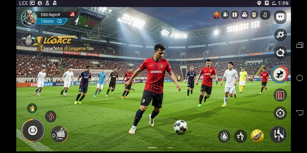 Tampilan gameplay LGOACE yang seru dan mengasyikkan di lapangan.