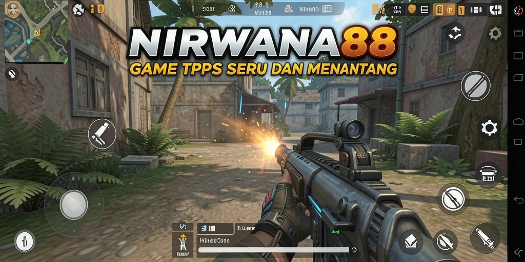 Tampilan aksi seru dalam gameplay NIRWANA88