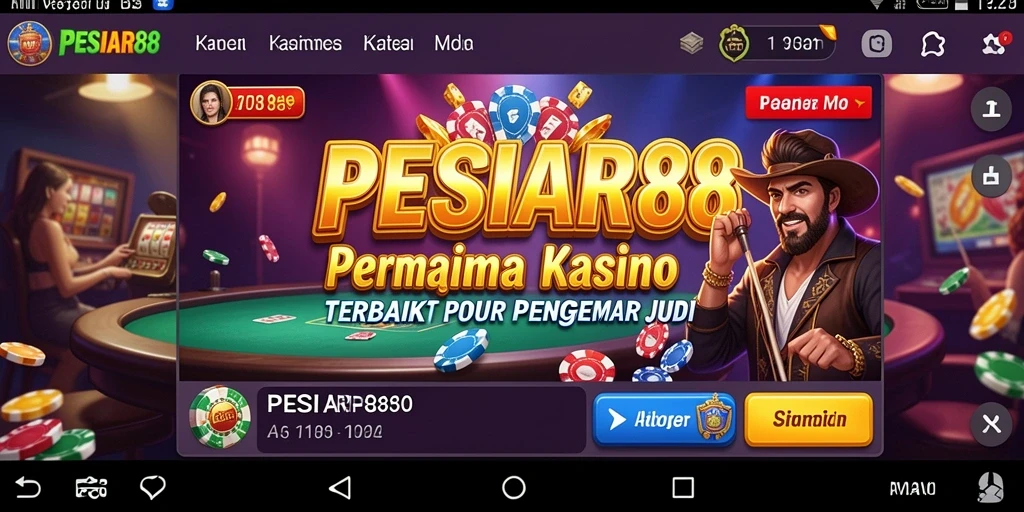 Gameplay PESIAR88 yang menegangkan dan mendebarkan.
