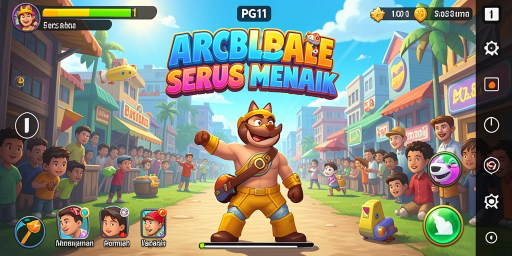 Tampilan gameplay PG11 yang seru dan menantang.