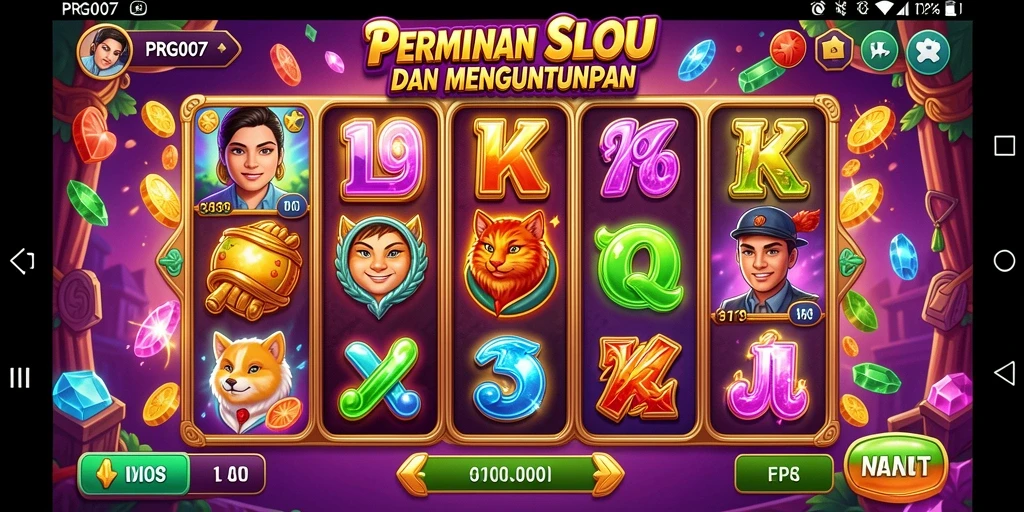 Tampilan menarik dari gameplay slot PRG007 yang mendebarkan.